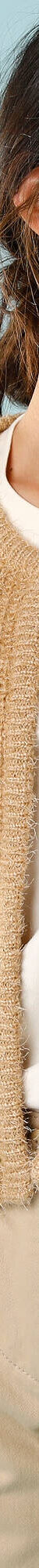 Gilet paletot Spécial Petites, maille poilue (beige) Gilet paletot Spécial Petites, maille poilue (beige)